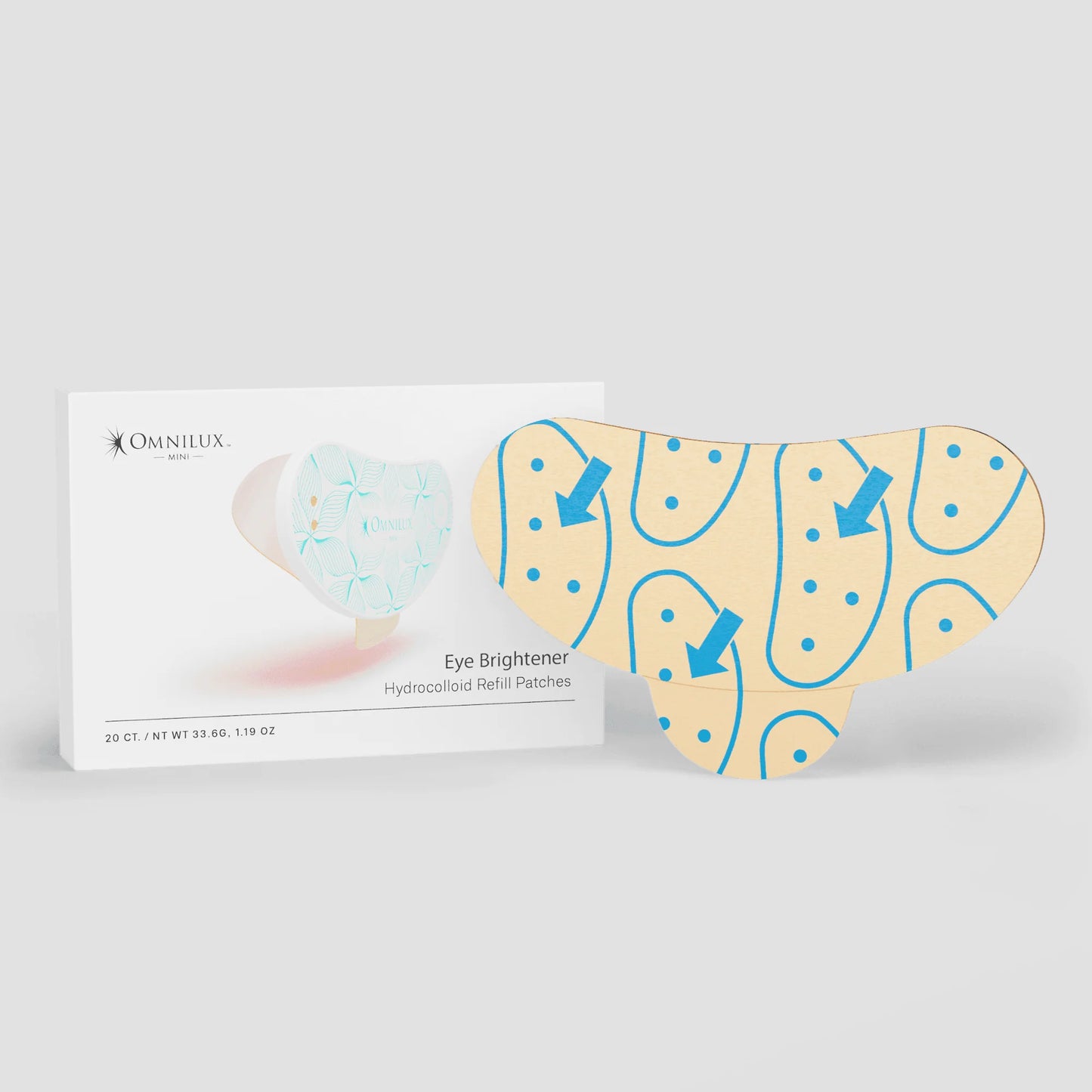 Eye Brightener Hydrocolloid Refill Patches